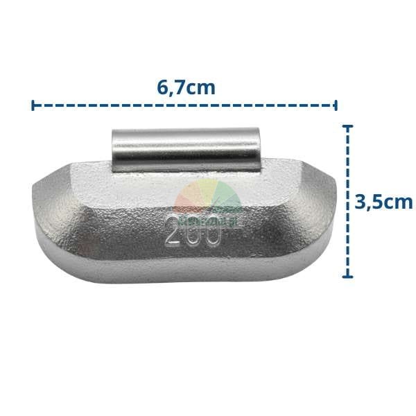Kalibrační závaží 200g pro vyvažovačku (6,7x3,5 cm)