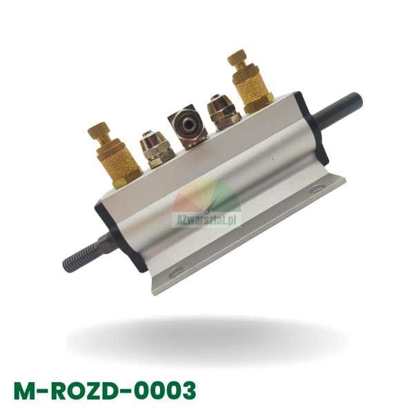 Hliníkový rozdělovač vzduchu typ G s kovovými přípojkami, model M-ROZD-0003