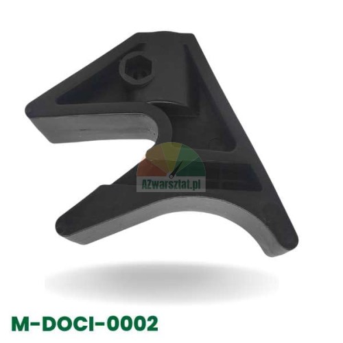 Černý přítlačný trojúhelník pro pomocné rameno zouvačky pneumatik, model M-DOCI-0002