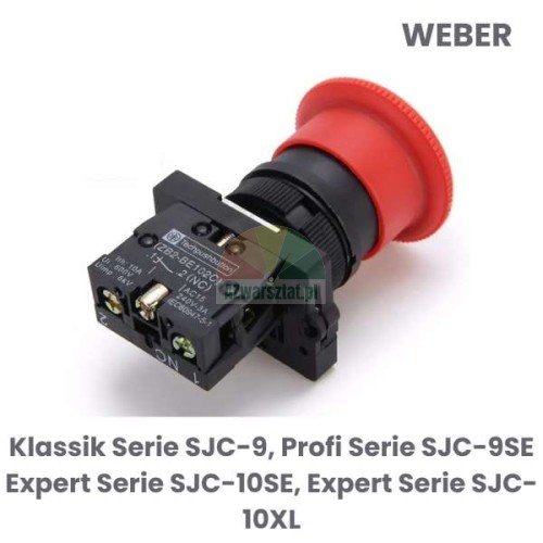 Náhradní nouzový vypínač Weber pro řady SJC-9, SJC-9SE, SJC-10SE, SJC-10XL