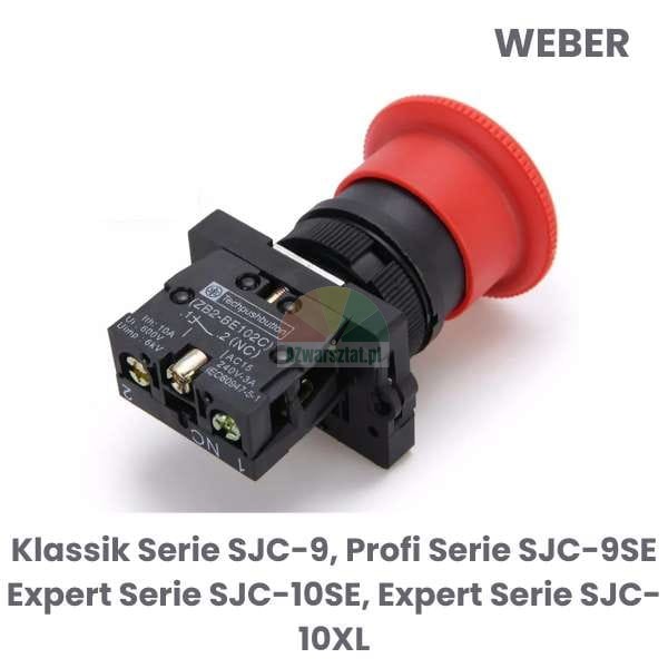 Náhradní nouzový vypínač Weber pro řady SJC-9, SJC-9SE, SJC-10SE, SJC-10XL