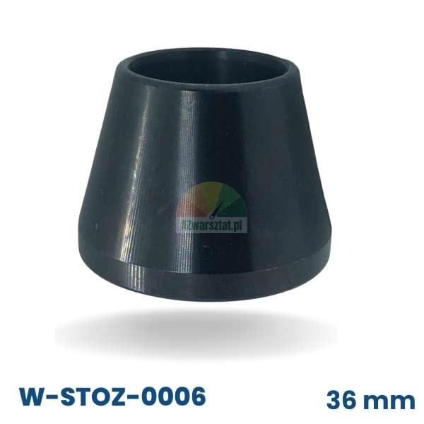 Nejmenší černý středicí kužel pro vyvažovačku kol, 36 mm, rozsah 4,4 cm - 6,2 cm.