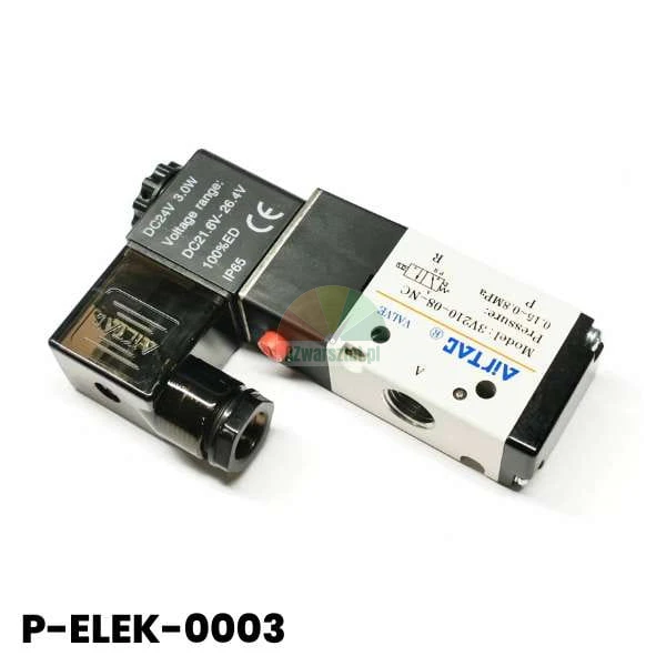 Elektromagnetický pneumatický ventil AirTAC 3V210-08-NC DC24V IP65