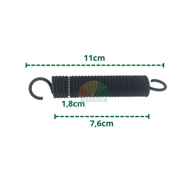 Tažná pružina 11cm o průměru 1,8cm