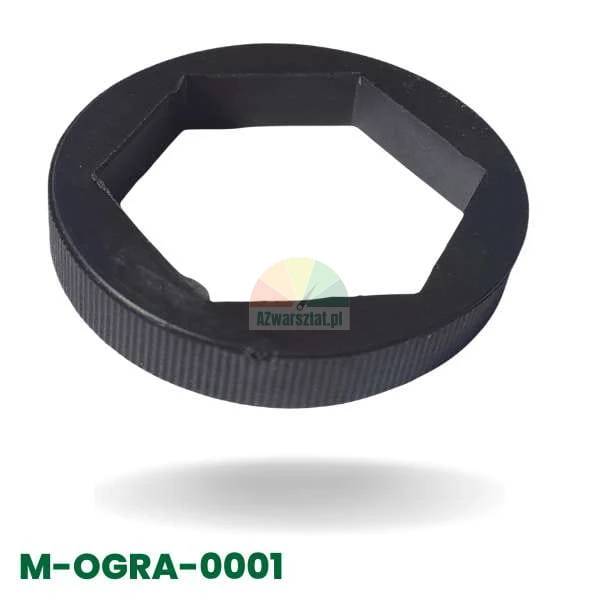 Sestihranny gumovy doraz montazniho stroje 36mm