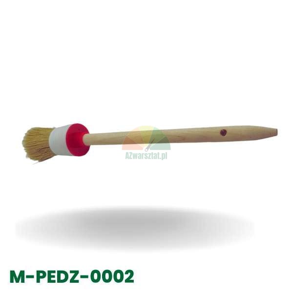 Kulaty malirsky stetec 30mm M-PEDZ-0002 s drevenou nasadou a prirodnimi stetinami