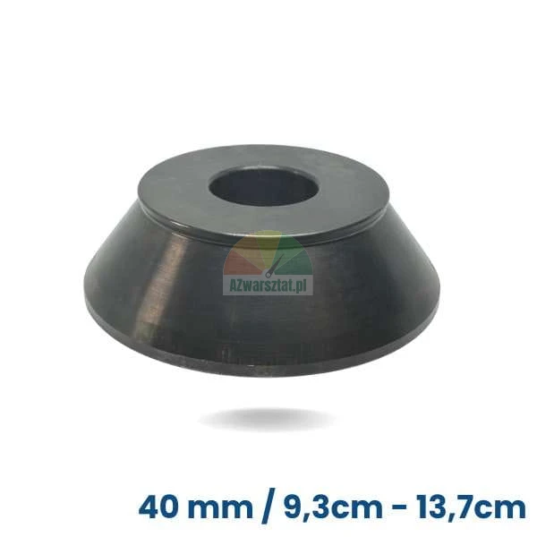 Středící kužel pro vyvažovačku 40mm, největší, rozsah 9,3cm - 13,7cm
