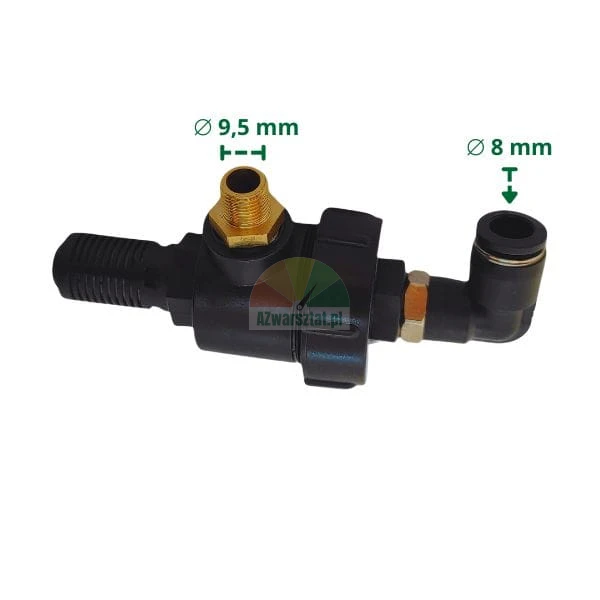 Rychloodvzdušňovací ventil (Typ B) 8mm/9,7mm pneumatický prvek