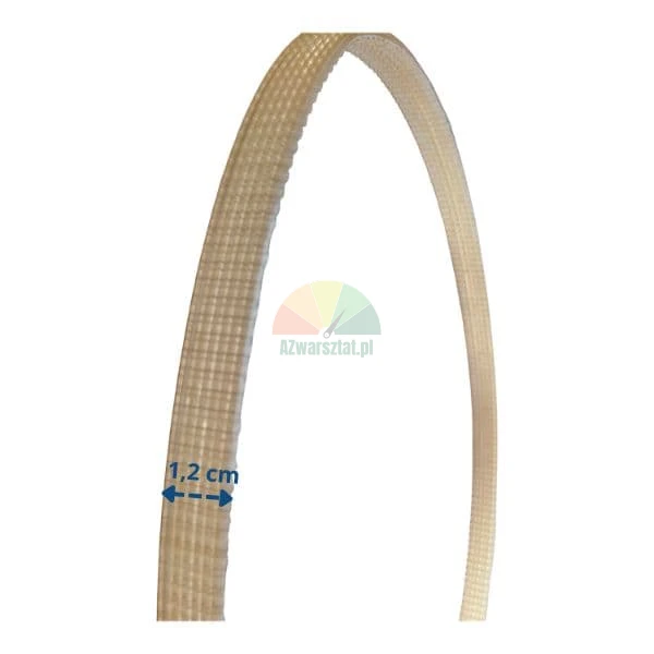 Žlutý řemen motoru vyvažovačky 93cm o šířce 1,2 cm