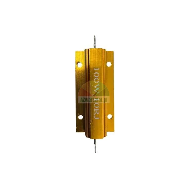Zlatý hliníkový výkonový rezistor 100W 10 Ohm