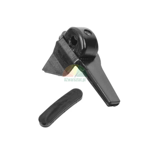 Černý náhradní díl pro mechanismus okenní kliky s gumovým těsněním