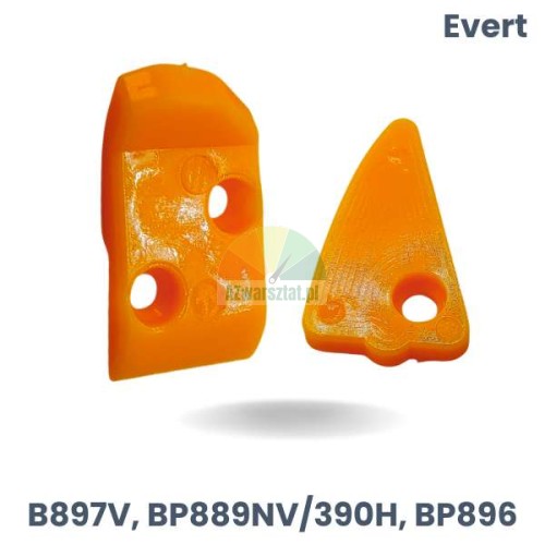 Oranžový náhradní chránič patky pro zouvačky Evert modely B897V, BP889NV/390H, BP896.