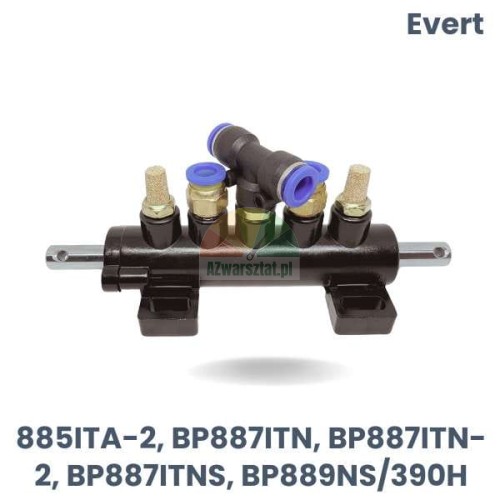 Pneumatický ventil pedálu montážního stroje pro čelisti Evert 885ITA-2, BP887ITN, BP887ITN-2, BP887ITNS, BP889NS/390H