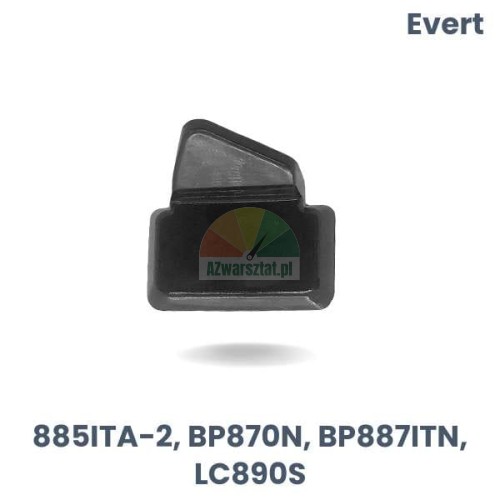 Černá plastová ochrana montážní hlavy pro zouvačku Evert, náhrada pro modely 885ITA-2, BP870N, BP887ITN, LC890S