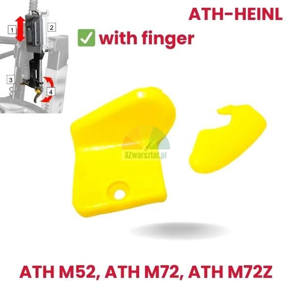 Sada žlutých plastových ochranných krytů pro zouvačku ATH-Heinl ATH M52, ATH M72, ATH M72Z s automatickým palcem.