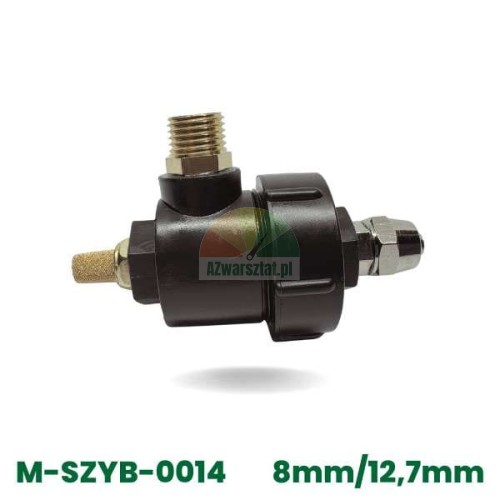 Rychloodvzdušňovací ventil, vypouštěcí ventil Typ H 8mm/12,7mm na bílém pozadí