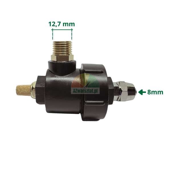 Rychloodvzdušňovací ventil, typ H, rozměry 8mm a 12,7mm