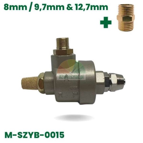 Odolný rychloodvzdušňovací ventil, vypouštěcí ventil Typ I, rozměry 8mm, 9,7mm a 12,7mm, model M-SZYB-0015