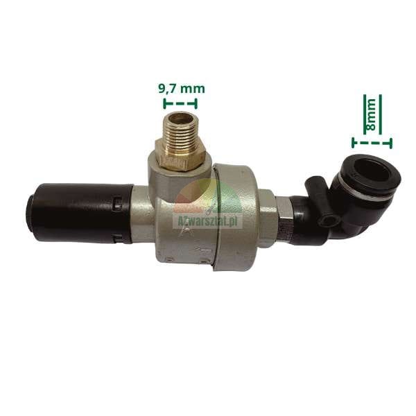 Odolný rychloodvzdušňovací ventil typ J 8mm/9,7mm