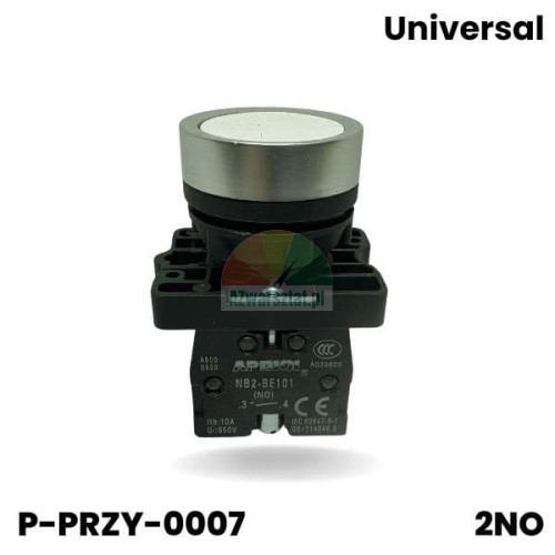 Bílé tlačítko zdvihu 2 x NO model P-PRZY-0007