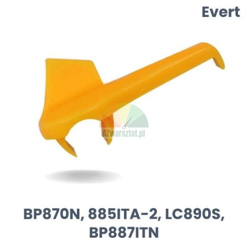Žlutý kryt montážní patky náhrada za Evert BP870N, 885ITA-2, LC890S, BP887ITN