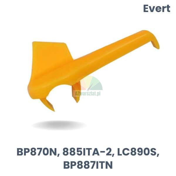 Žlutý kryt montážní patky náhrada za Evert BP870N, 885ITA-2, LC890S, BP887ITN