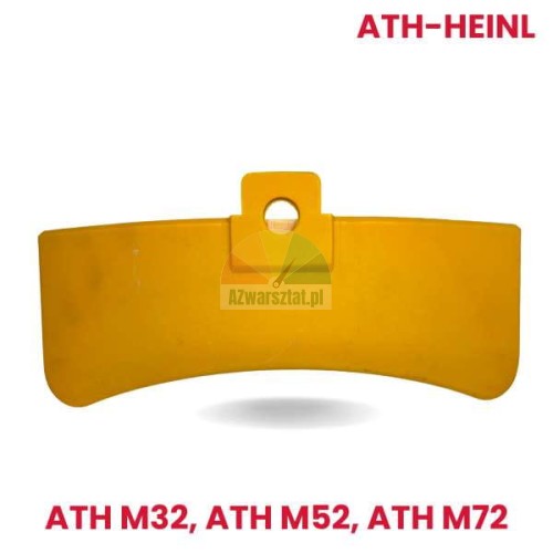 Žlutý plastový chránič odtlačovací lžíce pro zouvačky pneu ATH-Heinl ATH M32, ATH M52, ATH M72