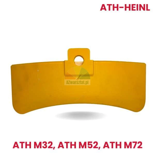 Žlutý plastový chránič odtlačovací lžíce pro zouvačky pneu ATH-Heinl ATH M32, ATH M52, ATH M72