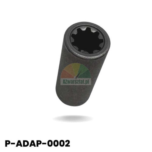 Adaptér motoru (spojka) 12mm, černý prvek s vnitřním tisícihranem, model P-ADAP-0002