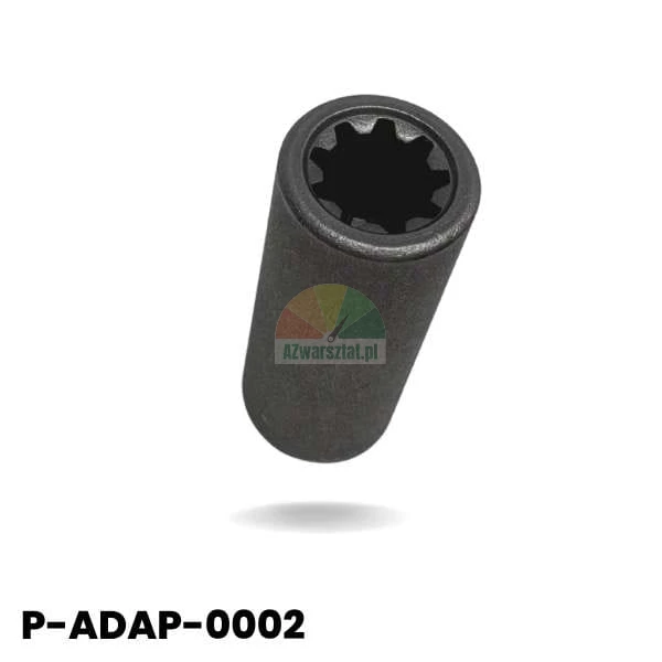 Adaptér motoru (spojka) 12mm, černý prvek s vnitřním tisícihranem, model P-ADAP-0002