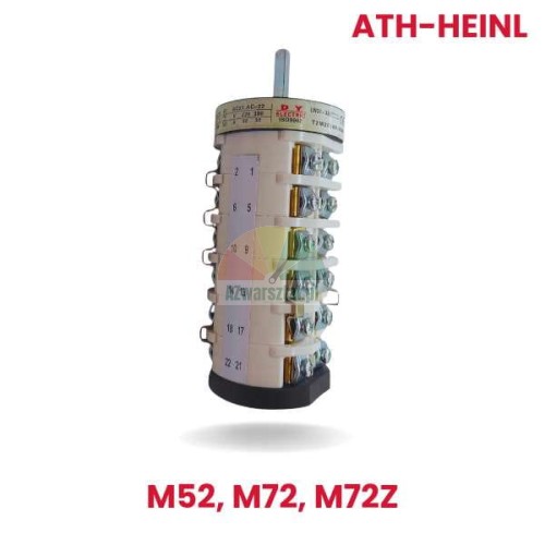 Náhradní otočný spínač ATH-Heinl 2-rychlostní pro modely M52, M72, M72Z