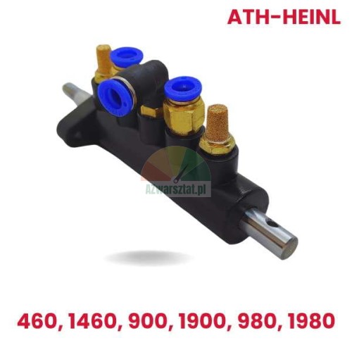 Černý pneumatický rozdělovač ventilů náhrada pro ATH-Heinl modely 460, 1460, 900, 1900, 980, 1980.