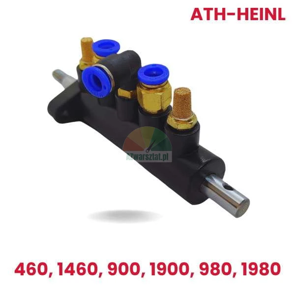 Černý pneumatický rozdělovač ventilů náhrada pro ATH-Heinl modely 460, 1460, 900, 1900, 980, 1980.