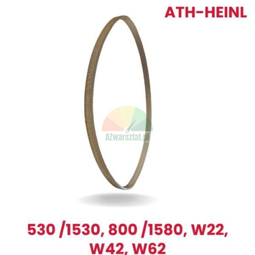 Žlutý hnací řemen motoru náhrada pro vyvažovačky ATH-Heinl 530/1530, 800/1580, W22, W42, W62