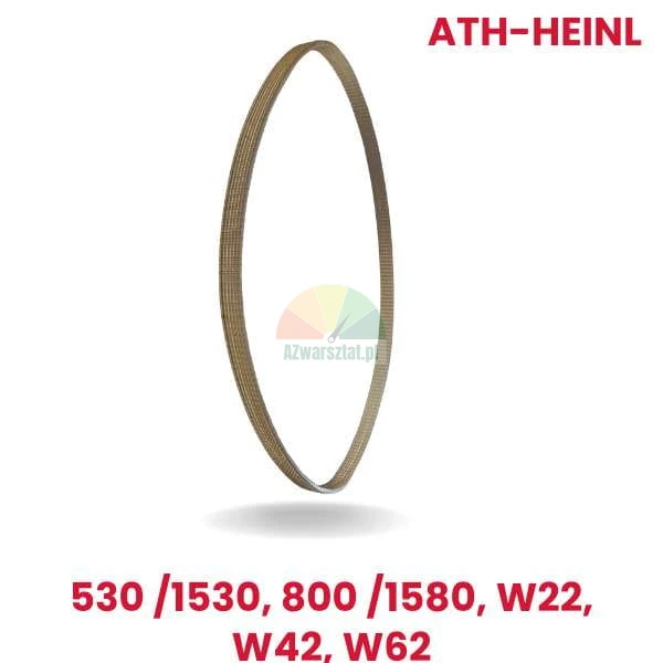 Žlutý hnací řemen motoru náhrada pro vyvažovačky ATH-Heinl 530/1530, 800/1580, W22, W42, W62