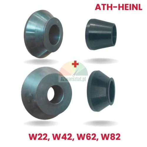 Sada čtyř centrovacích kuželů pro vyvažovačku kol ATH-Heinl s hřídelí 40mm, modely W22, W42, W62, W82