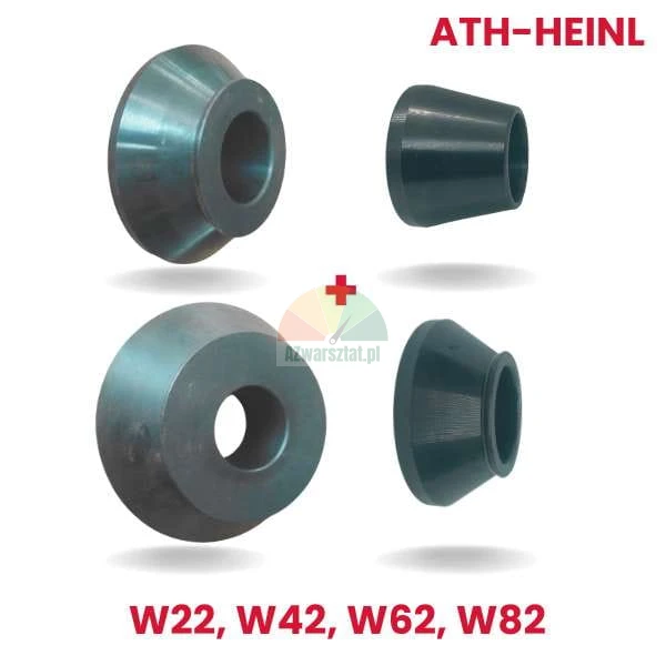 Sada čtyř centrovacích kuželů pro vyvažovačku kol ATH-Heinl s hřídelí 40mm, modely W22, W42, W62, W82