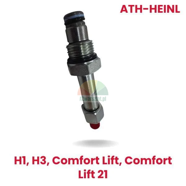 Náhrada za ATH-Heinl: Spouštěcí ventil se šroubem pro nouzové spouštění pro zvedáky H1, H3, Comfort Lift, Comfort Lift 21