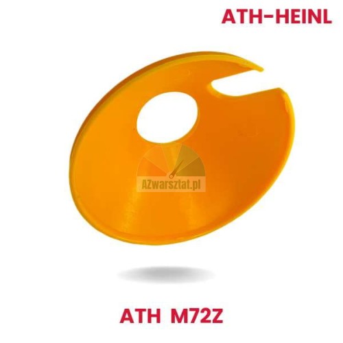 Náhrada za ATH-Heinl: Plastový kužel 120mm s tloušťkou stěny 4mm, model M72Z, žlutý