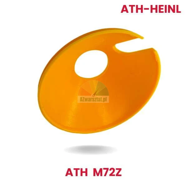 Náhrada za ATH-Heinl: Plastový kužel 120mm s tloušťkou stěny 4mm, model M72Z, žlutý