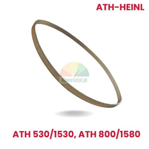 Žlutý řemen motoru vyvažovačky 87cm náhrada za ATH-Heinl pro modely ATH 530/1530 a ATH 800/1580