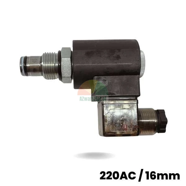 Elektromagnetická cívka se spouštěcím ventilem 220V AC, průměr 16mm