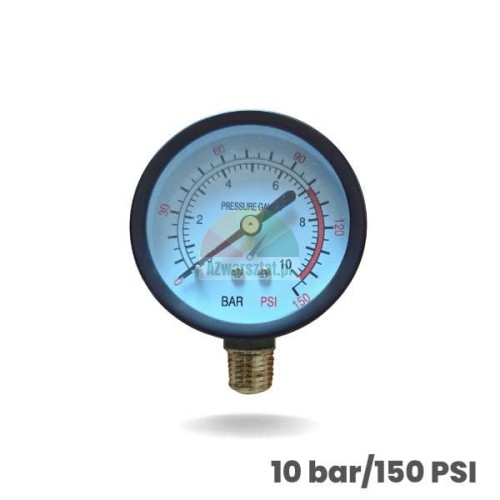 Manometr se závitem 13mm, stupnice do 10 bar a 150 PSI