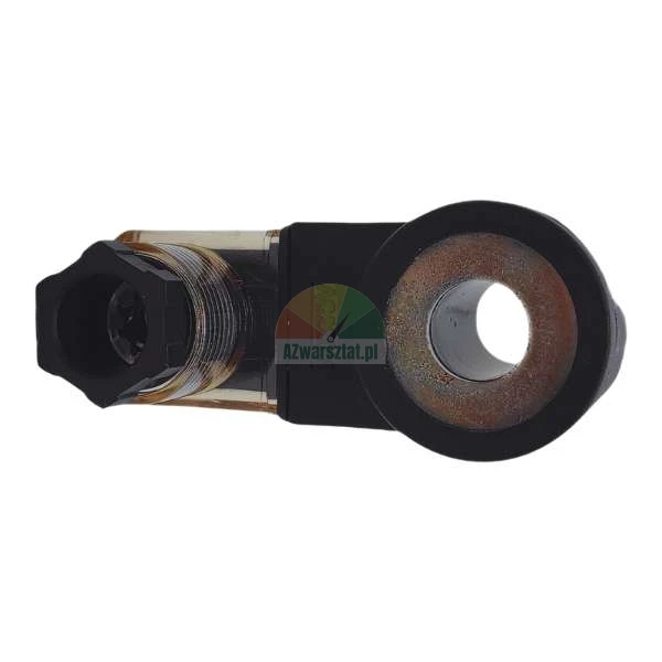 Cívka solenoidového ventilu AC 220V s černým konektorem a kruhovým otvorem