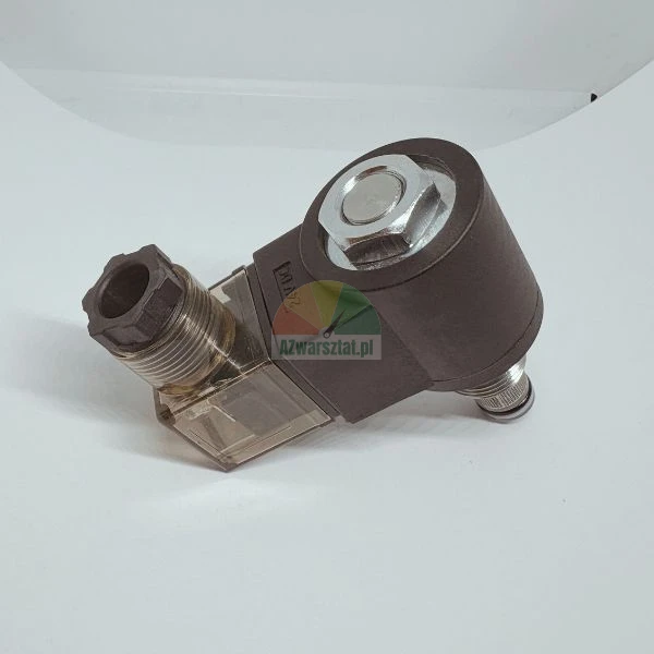 Cívka elektromagnetického ventilu 24V DC s průhledným konektorem
