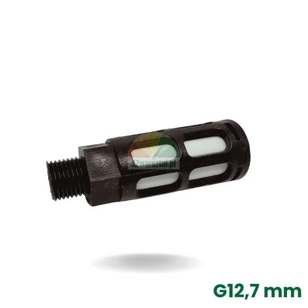 Velký plastový tlumič se závitem 12,7 mm