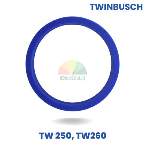 Těsnění hydraulického válce pro zvedák Twin Busch TW 250, TW 260 - modrý těsnicí kroužek