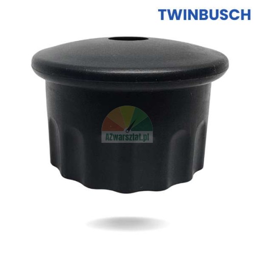 Černá plastová náhradní rukojeť pro šestihrannou tyč Twin Busch zouvačky pneumatik
