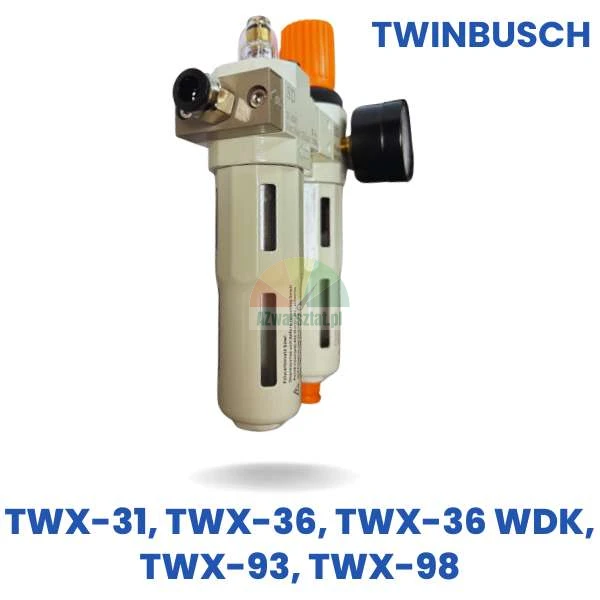 Kompletní servisní jednotka stlačeného vzduchu Typ D náhrada pro Twin Busch TWX-31, TWX-36, TWX-36 WDK, TWX-93, TWX-98
