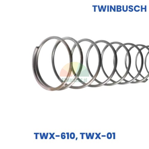 Přítlačná pružina pro šestihrannou tyč Twin Busch TWX-610, TWX-01